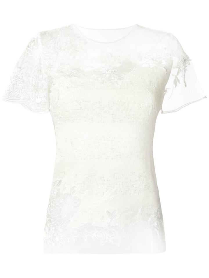 Ermanno Scervino Lace Top - Neutrals
