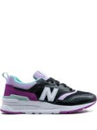 New Balance Panelled Lace-up Sneakers - Black