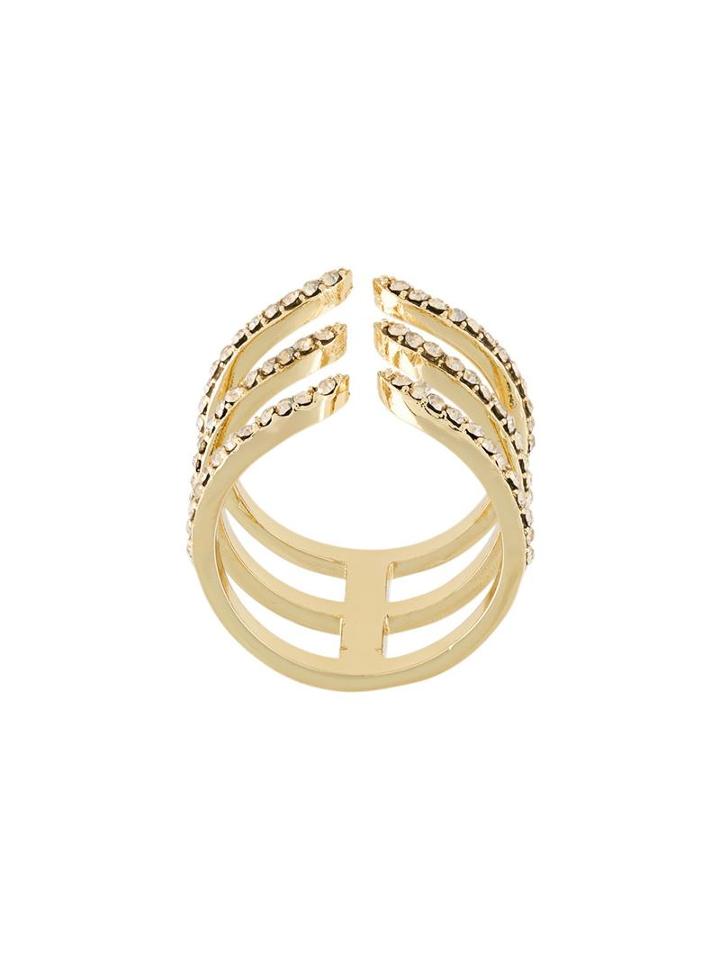 Federica Tosi 'hook' Ring, Women's, Metallic