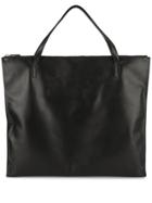 Jil Sander Large Square Tote - Black