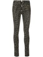 Philipp Plein Studded Skinny Jeans - Black