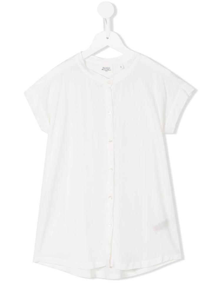 Hartford Kids Flared Short Sleeve T-shirt, Girl's, Size: 14 Yrs, White