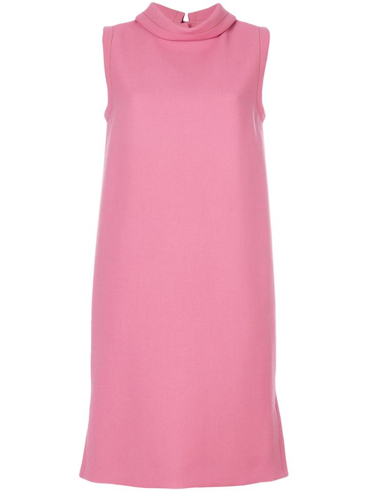 Marni Cowl Neck Dress - Pink & Purple