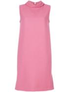 Marni Cowl Neck Dress - Pink & Purple