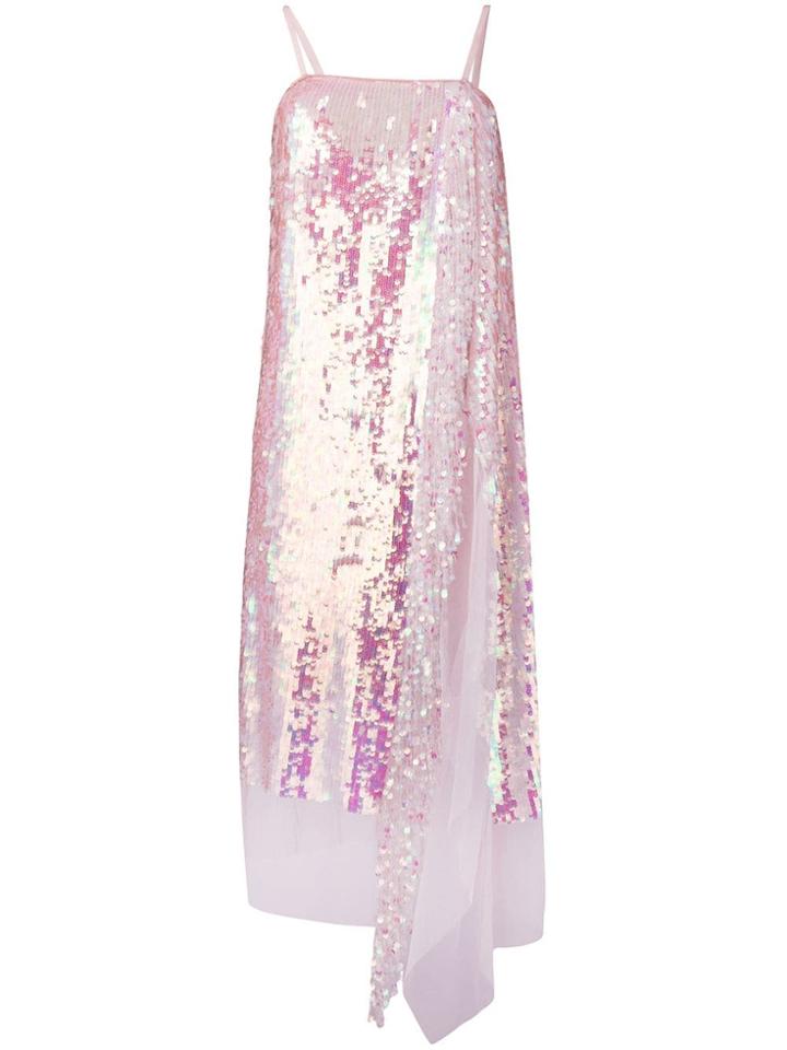 Circus Hotel Embellished T-shirt Dress - Pink
