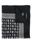 Dolce & Gabbana Cactus Print Pocket Square, Men's, Silk