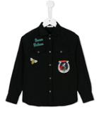 Dolce & Gabbana Kids 'buena Fortuna' Shirt, Boy's, Size: 6 Yrs, Black