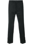 Thom Browne Chalk Stripe Slim Fit Trouser - Grey