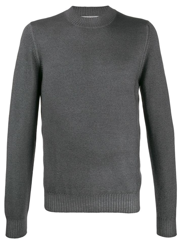 La Fileria For D'aniello Ribbed Knit Detail Sweater - Green