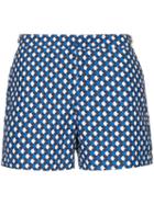 Orlebar Brown Setter Morne Pattern Swim Shorts - Blue