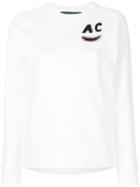 Alexa Chung - Printed Sweatshirt - Women - Cotton - L, White, Cotton