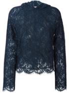 Msgm Lace Hoodie
