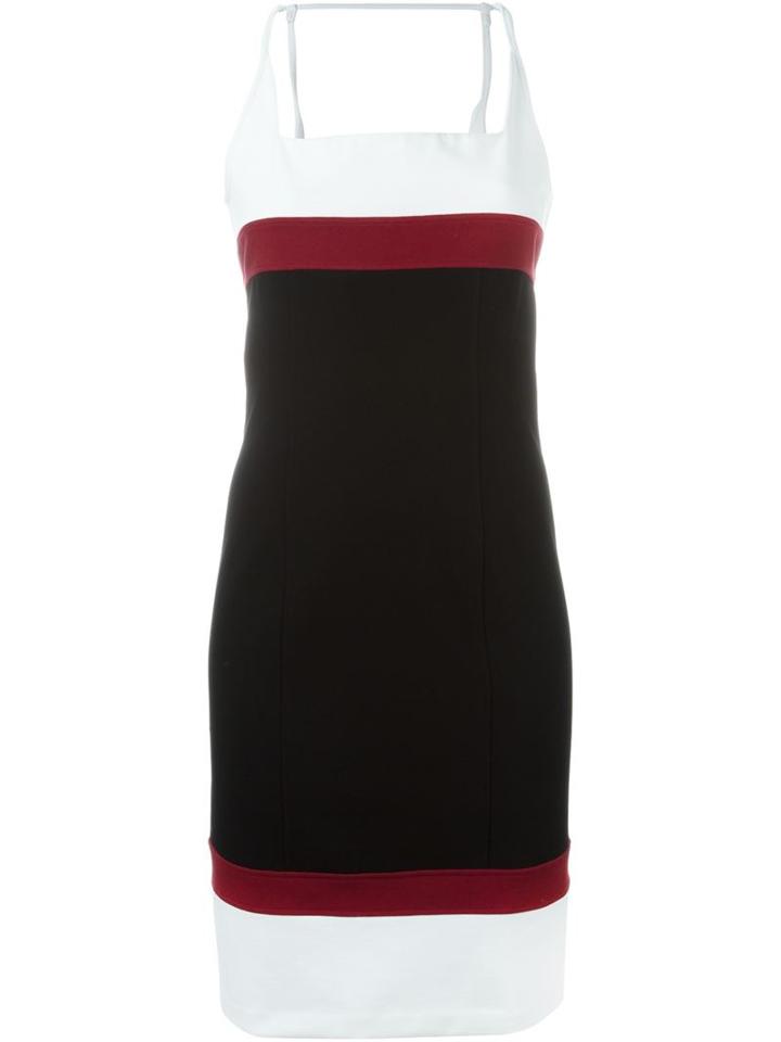 Dsquared2 Open Back Dress, Women's, Size: Medium, Black, Viscose/polyamide/spandex/elastane
