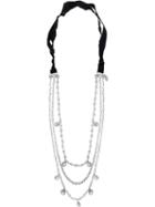 Forte Forte Crystal Embellished Necklace - Silver