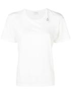 Saint Laurent Round Neck T-shirt - White