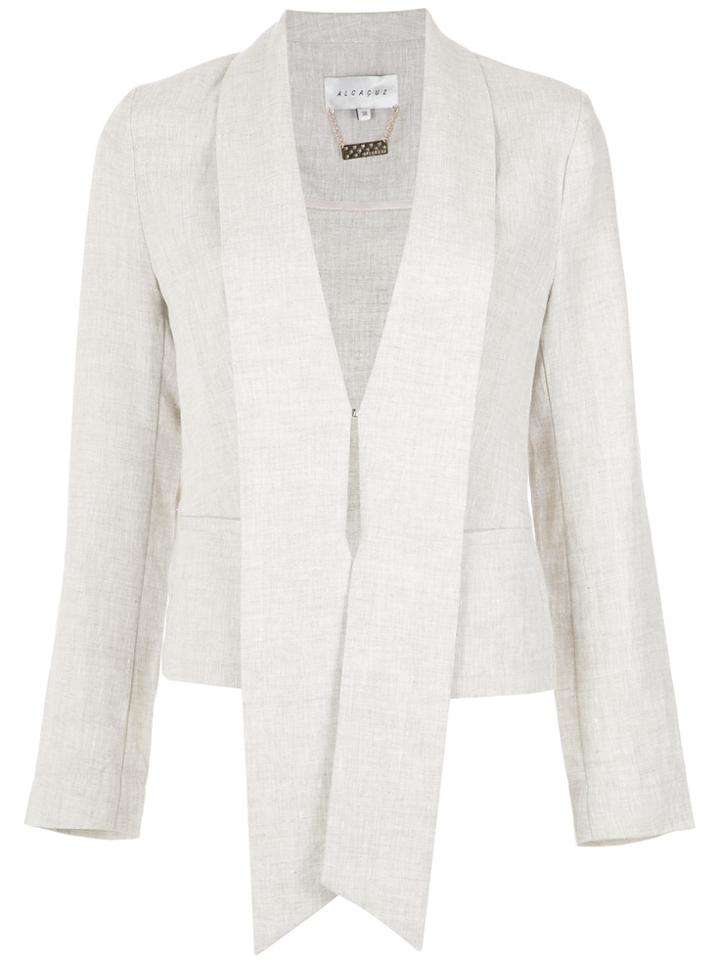 Alcaçuz Linen Coat - Brown