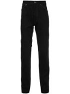 Lemaire Straight Trousers, Men's, Size: 50, Black, Cotton