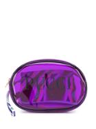 Emilio Pucci Small Purple Transparent Cosmetics Case