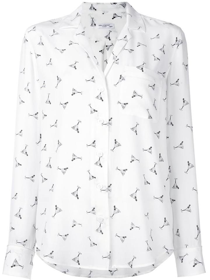 Equipment Cocktail Print Blouse