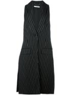Givenchy Pinstripe Long Waistcoat