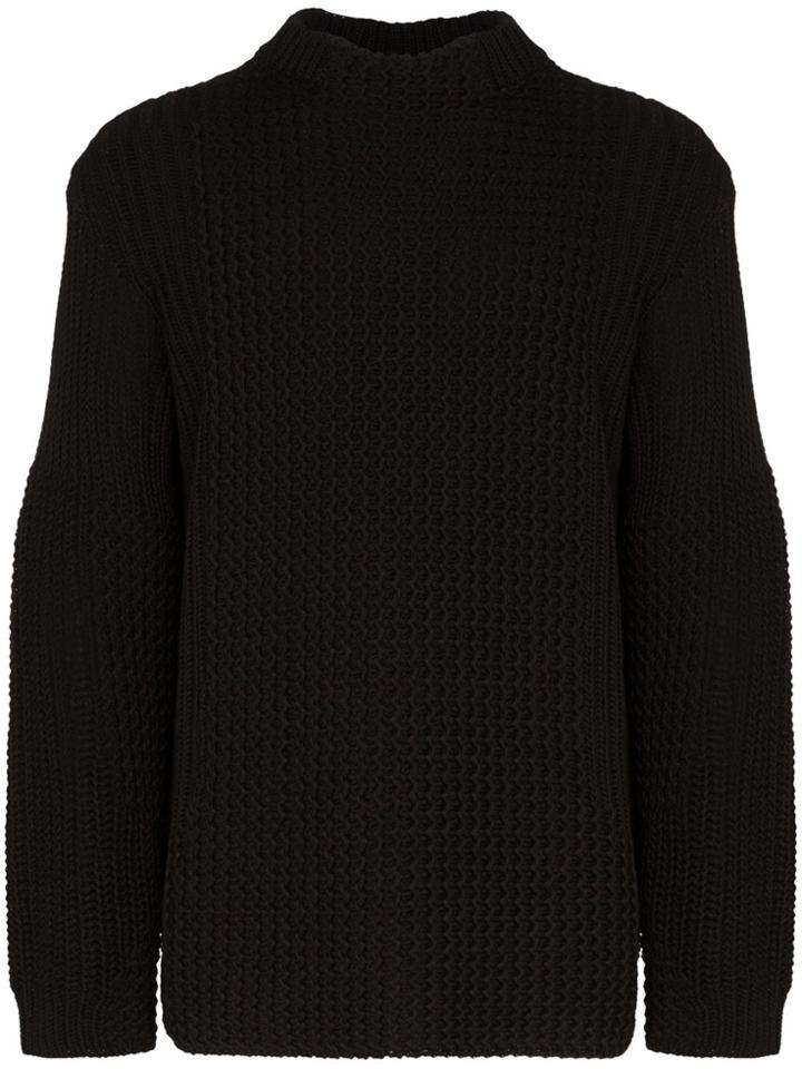 1017 Alyx 9sm Quantum Chunky Knit Jumper - Black
