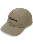 Bernhard Willhelm Embroidered Logo Cap - Black
