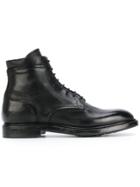 Silvano Sassetti Combat Boots - Black