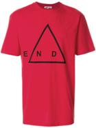 Mcq Alexander Mcqueen End Print T-shirt - Red