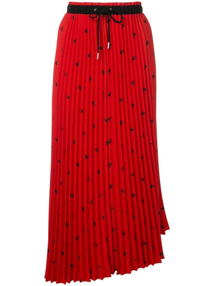 Proenza Schouler Pswl Grateful Dead Bear Pleated Skirt - Pink
