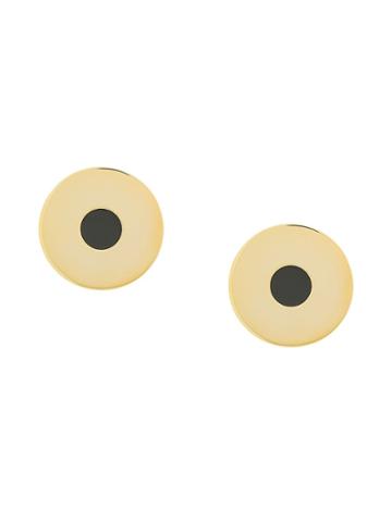 Arme De L'amour Round Earrings - Metallic