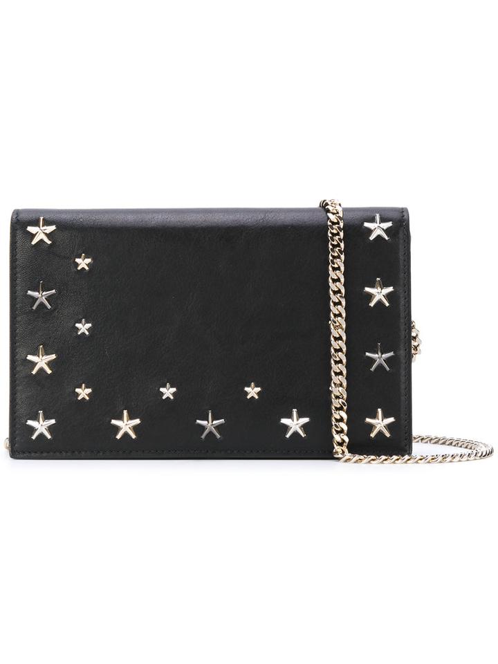 Jimmy Choo - Star Studded Crossbody Bag - Women - Calf Leather/metal - One Size, Black, Calf Leather/metal