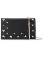 Jimmy Choo - Star Studded Crossbody Bag - Women - Calf Leather/metal - One Size, Black, Calf Leather/metal