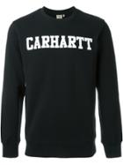 Carhartt Logo Print Sweatshirt - Black