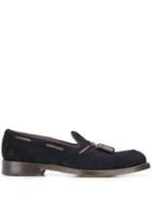 Doucal's Pantofola Tassel Loafers - Blue