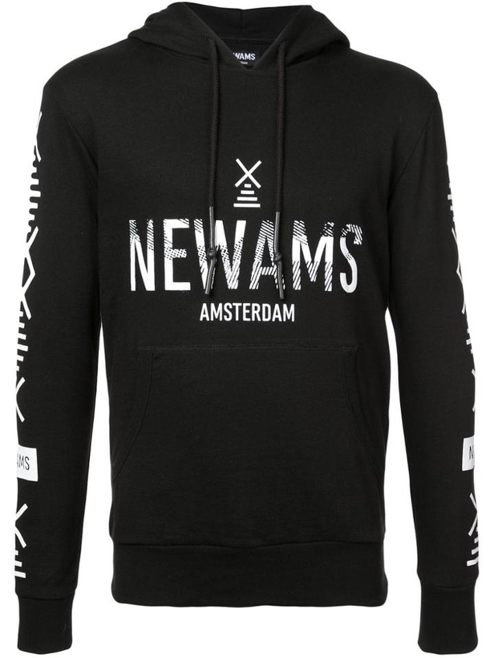Newams Logo Hoodie - Black