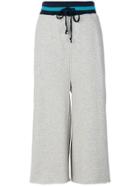 Diesel Wide-leg Sweatpants - Grey