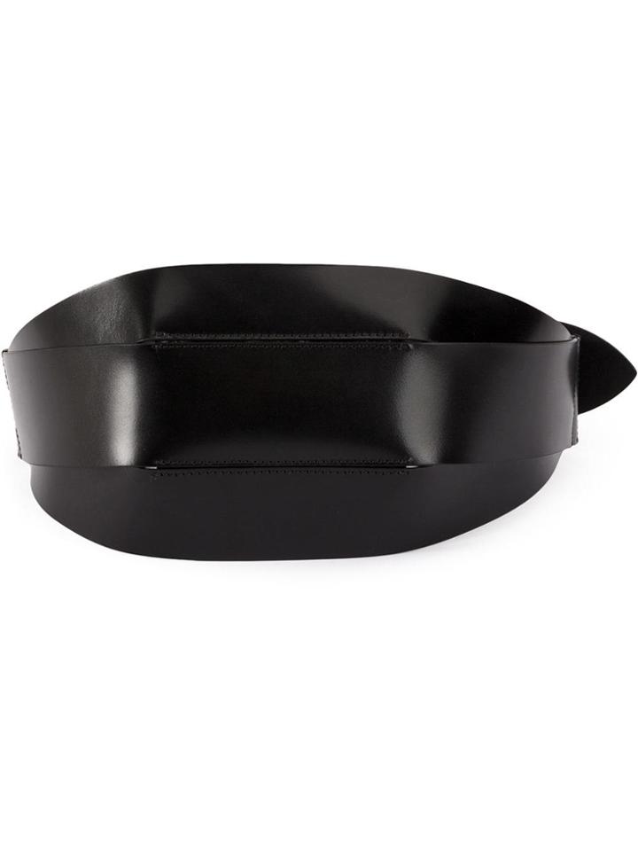 Ann Demeulemeester Ann Demeulemeester 18028014332099 Black Leather