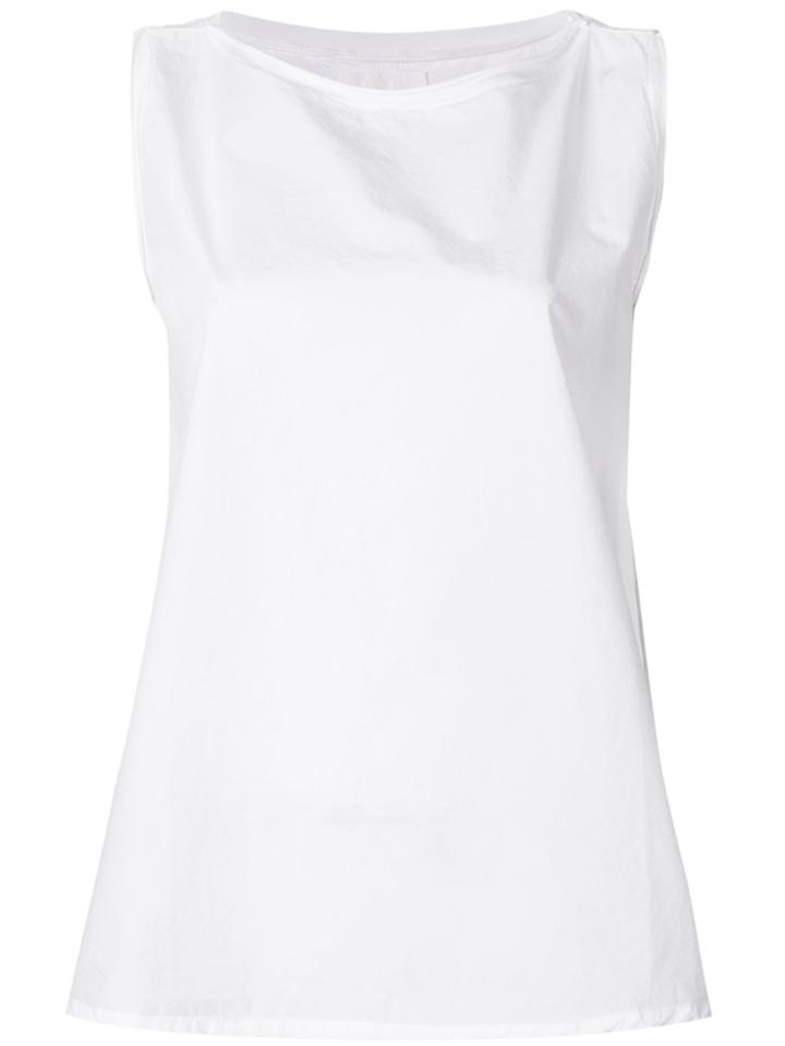 Labo Art Sleeveless T-shirt - White