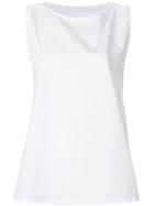 Labo Art Sleeveless T-shirt - White