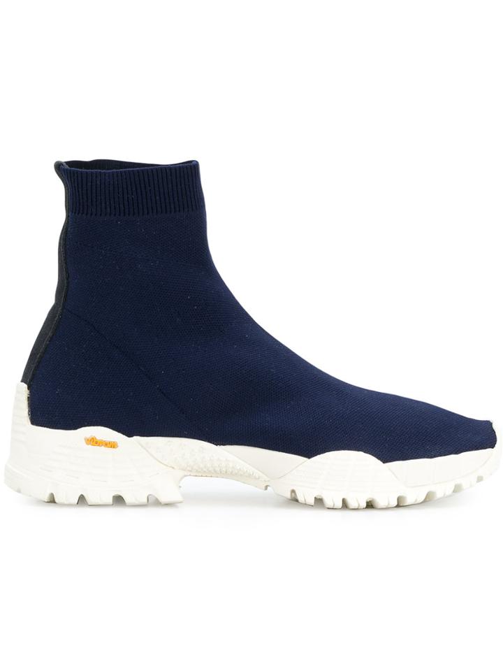 Alyx White Sole Sock Trainer - Blue