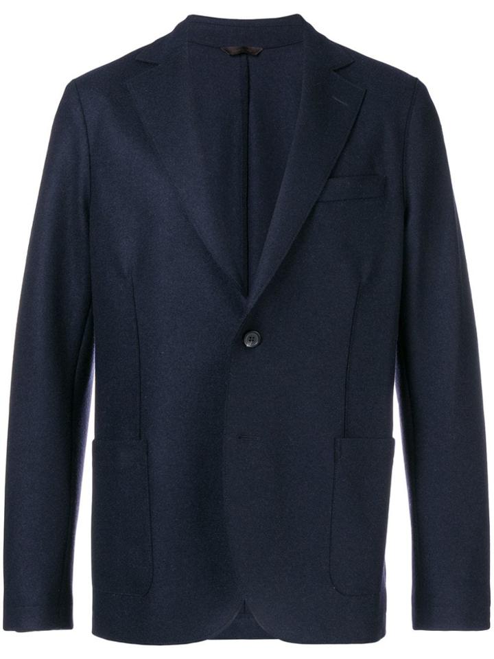 Altea Classic Single-breasted Blazer - Blue