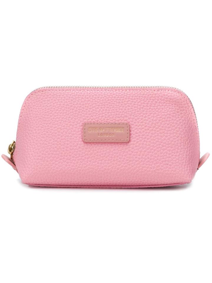 Otis Batterbee Small Downshire Cosmetic Case - Pink
