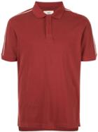 Kent & Curwen Stripe Detail Polo Shirt - Red