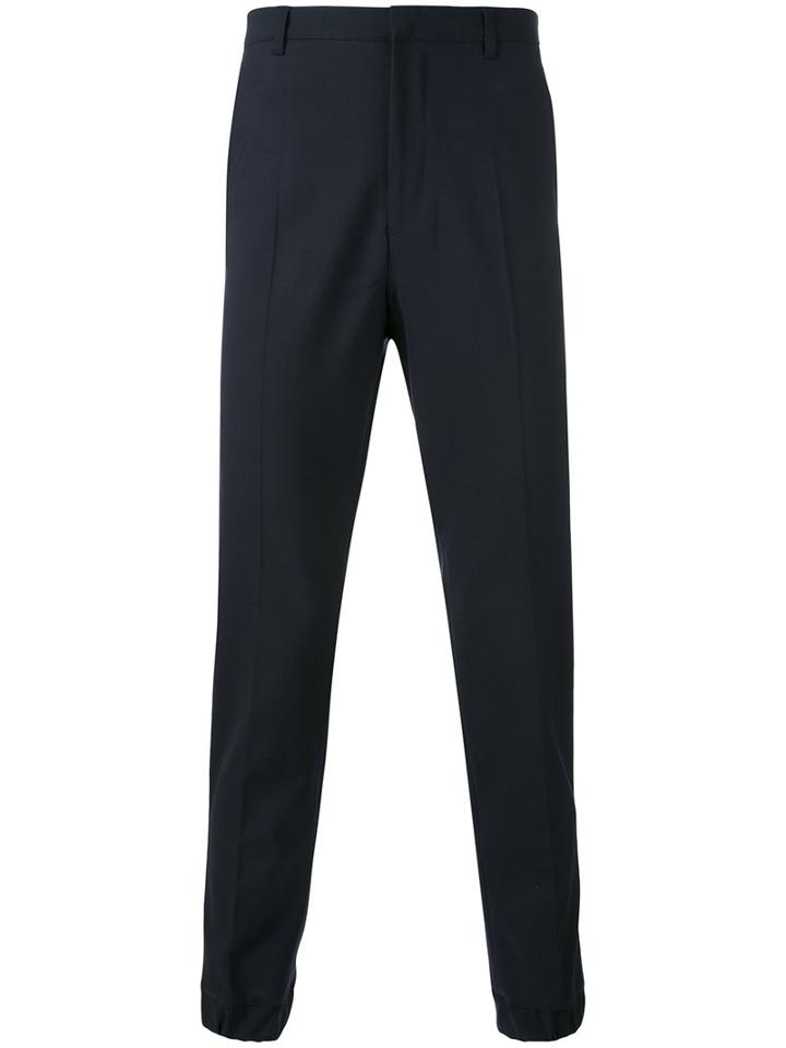Kenzo - Tailored Track Pants - Men - Cotton/spandex/elastane/wool - 46, Blue, Cotton/spandex/elastane/wool