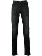 7 For All Mankind - Straight Leg Jeans - Men - Cotton/polyester/spandex/elastane - 36, Black, Cotton/polyester/spandex/elastane