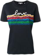 Chinti & Parker Love Waves Print T-shirt - Blue