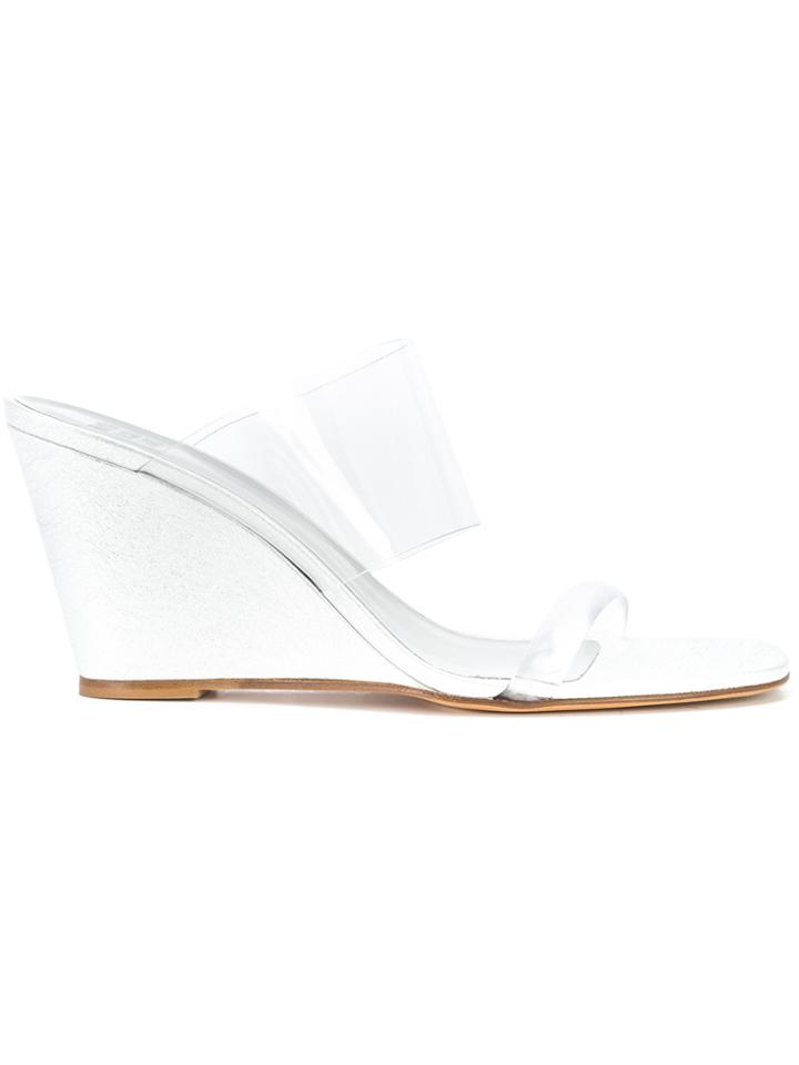 Maryam Nassir Zadeh Olympia Wedge Sandals - Grey