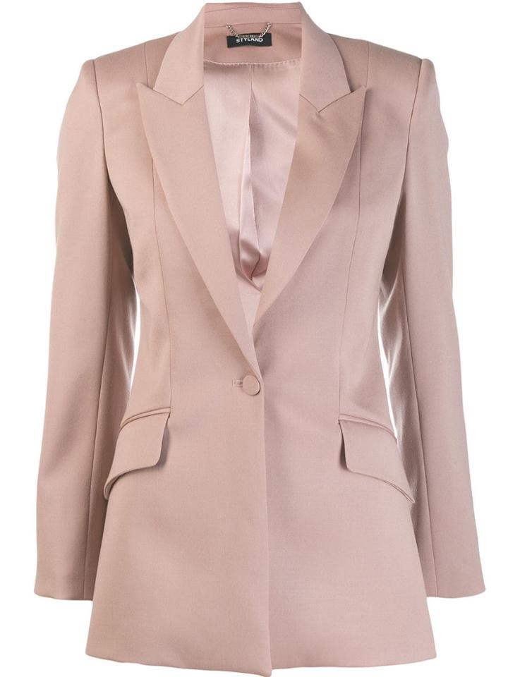 Styland Single-button Blazer - Neutrals