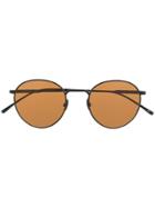 Lacoste Round Framed Sunglasses - Black