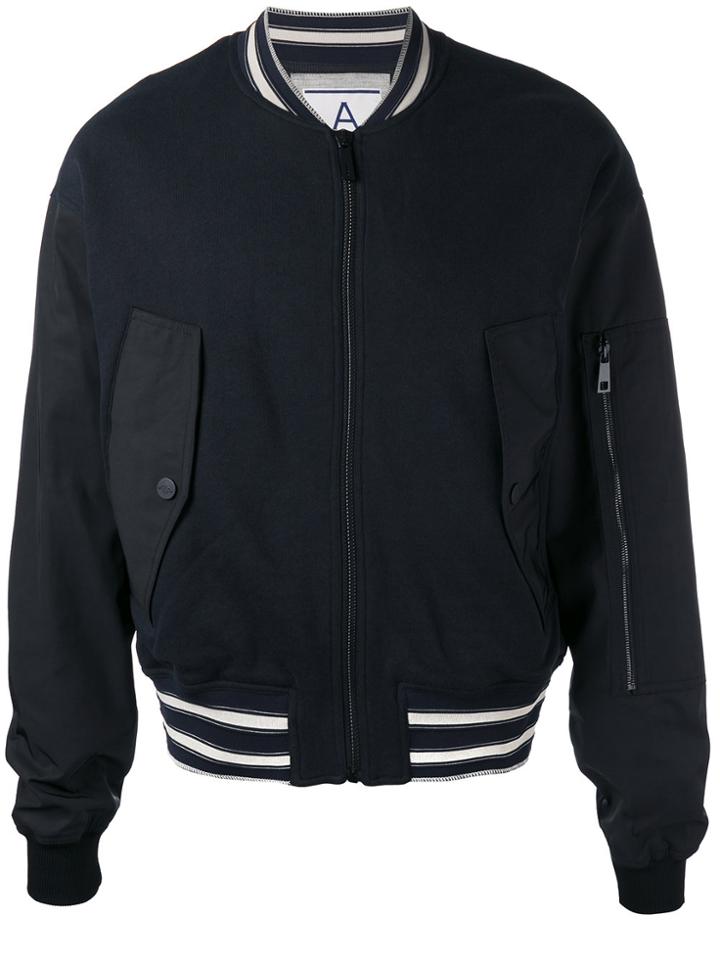 Andrea Pompilio 'who The Fuck Is' Jacket - Blue
